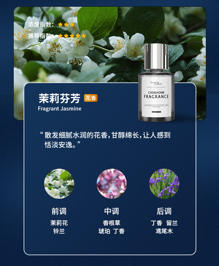 Dropshipping Tarot Silver Meizu Light Fragrance Fireless Aromatherapy Liquid Home Toilet Deodorizing 160ml Car Perfume