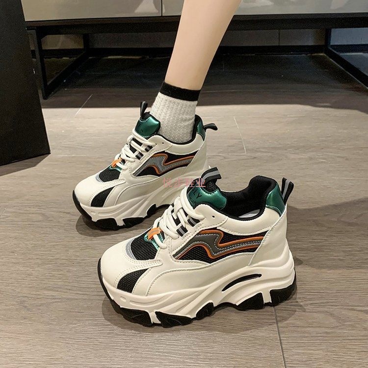 老爹鞋女2024秋季新款百搭厚底显脚小内女鞋休闲运动鞋ins潮