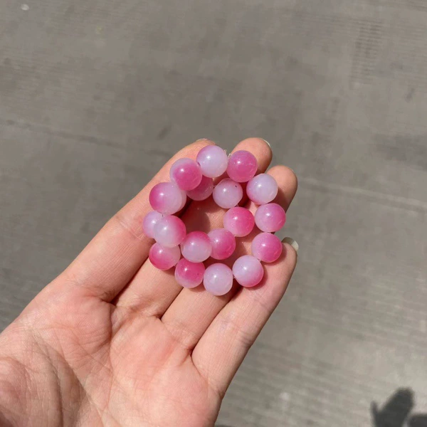 S071-【10mm small ice-transparent powder】Glass#SZ563