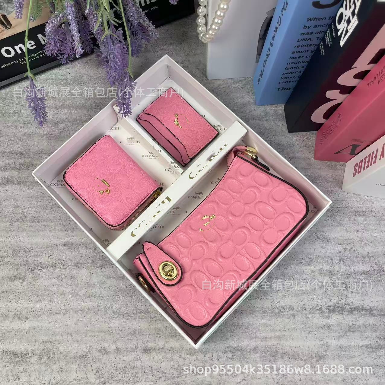 Cartera de padres C2025 nuevo bolso coreano con cremallera, bolso de impresión de gran capacidad de Europa y América.