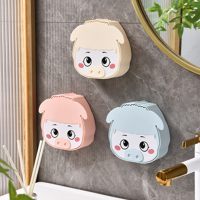 New Luxury Whale Soap Box Thickened Soap Rack Large Household Toilet Cute Soap Box