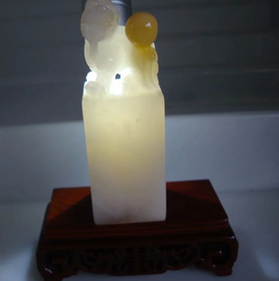 �ຣ�����ʯ��ɫ����ӡ��4*4*12CM�~�·��½�ʯ׭�̶YƷ��