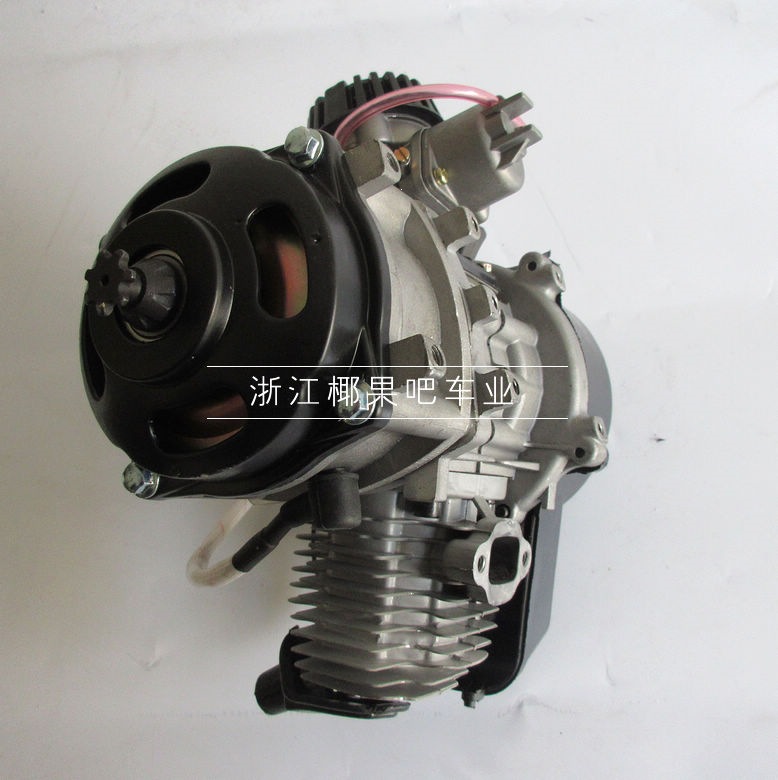 Mini motorcycle, small sports car, 49CC 2-stroke hand-pull gasoline engine, with electric start gasoline engine