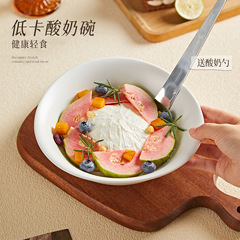 酸奶碗高颜值特别好看的碗Ins风沙拉甜品碗陶瓷小红书跨境批发