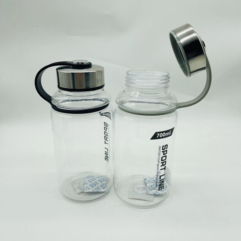 Yichang 8575 nuevo producto taza de plástico taza de gran boca portátil de cuerda de construcción taza de plástico al aire libre simple taza de plástico retro