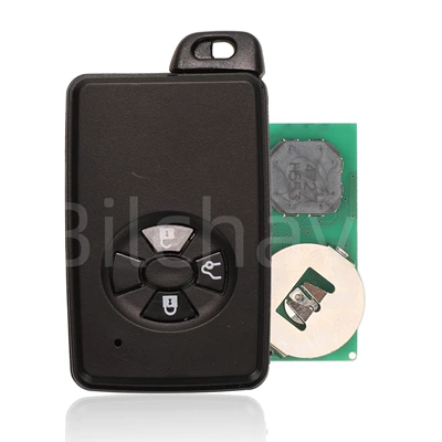 Suitable for 2/3/4 Button Toyota Car Keys - 3-keys-black