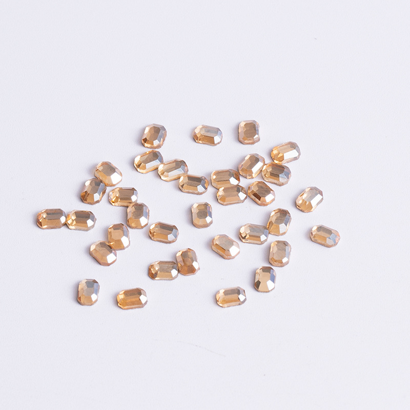 마작 2*4mm 샴페인 평면 바닥 특수 모양 [ZX049-46]