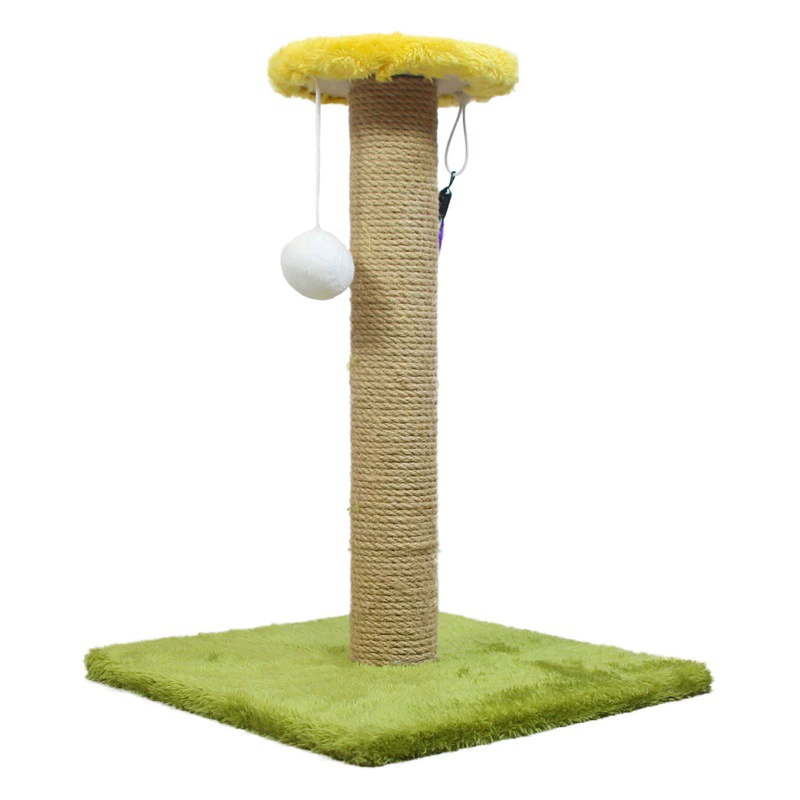 Доска для царапин для кошек Вертикальная самоснимающаяся игрушка для кошек без погружения Износостойкая веревка из сизаля Доска для кошачьих когтей не занимает небольшую квартиру