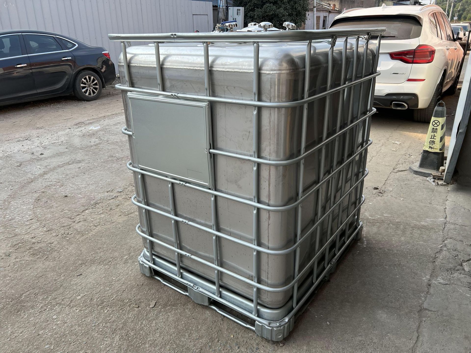 304不锈钢吨桶化工分装桶ibc集装桶方形闭口集装敞口危废桶加厚