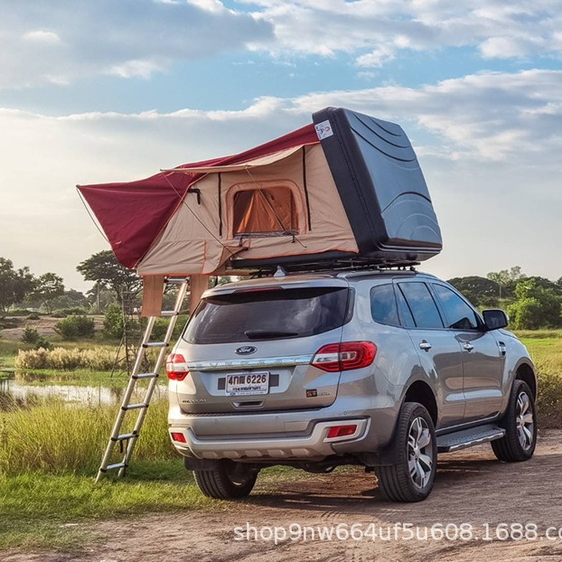Outdoor Portable Folding Car Tent Camping Car Travel Top-up Speed Tent RV Double Car Tent