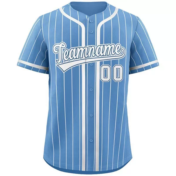 New Fashion Baseball Jersey Hip Hop Sports Personalized Team Name Number Pinstripes Men's Baseball Print