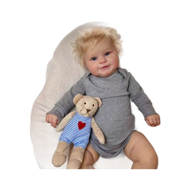 50CM 매디 국경 간 시뮬레이션 중생 인형 재탄생 인형 어린이 장난감 КУКЛ