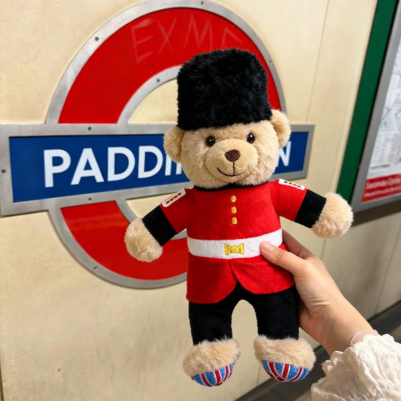 Foreign Trade Order British Royal Guard Teddy Bear Plush Toy Travel Souvenir Dressed Bear Doll Foreign Trade Order British Royal Guard Teddy Bear Plush Toy Travel Souvenir Dressed Bear Doll