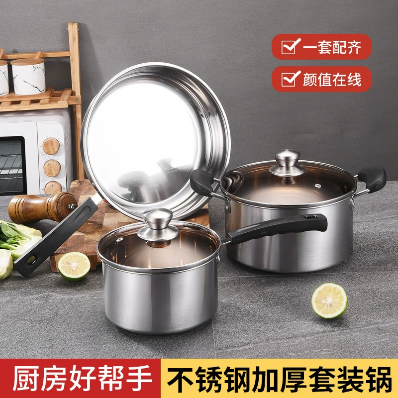 Set stainless steel, wholesale, 3 piece set