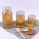 Wholesale food grade glass honey bottle 500g can 2kg honey special can 2kg empty bottle packaging round bottle