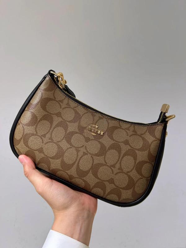 Koujia Ole Teri25 三日月脇の下バッグヨーロッパとアメリカのクロスボディレトロプリントチェーン麻雀バッグジッパーショルダーバッグ|undefined