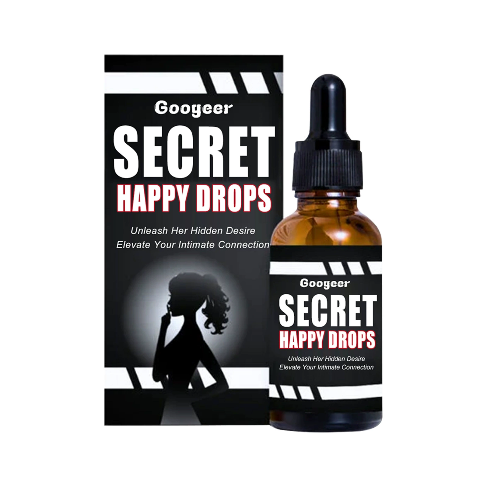 Капли для тела Googeer Body Care Drops Body Strong Vitality Body and Mind Pleasure Secret Happiness Drops