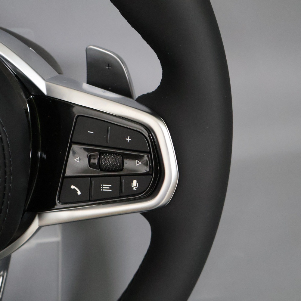 Silver modified steering wheel assembly suitable for BMW CS Sport 1234567 series G20G30x1x2x3x4x5x6