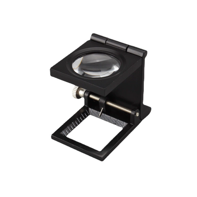 Материал из цинкового сплава с указателем 8-кратное увеличение стеклянного тканевого зеркала HD с легкой детской плотностью складной металл оптом