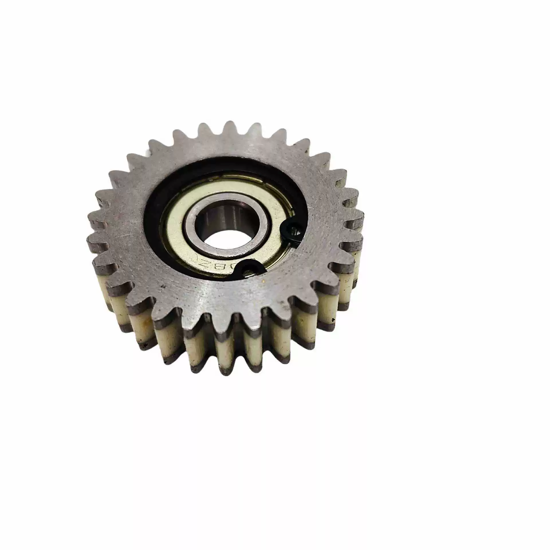 Electric engine with gears, folding bike