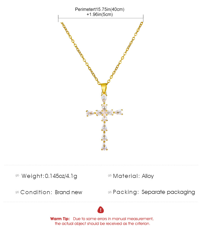 十字架吊坠项链