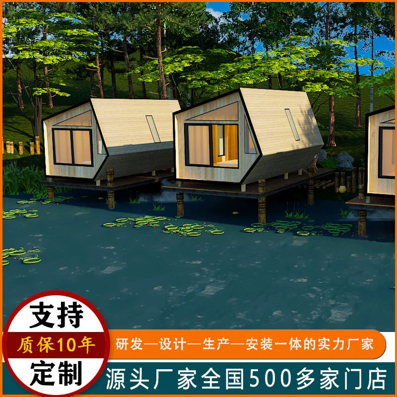 Сцена на открытом воздухе Шале Мобильный дом Дом Армия Шале Дом Дом Съемное Здание Деревянный Дом Морской Деревянный Дом