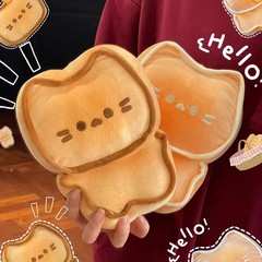 小紅書バタービスケット猫ぬいぐるみ虎皮猫フィギュア癒し系ぬいぐるみ可愛い人形癒し系