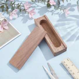 跨境木质宠物毛发收纳盒猫咪胡须纪念盒宠物毛发收集盒宠物骨灰盒