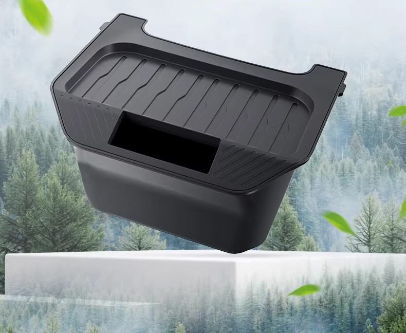 Suitable for the Updated Version of Tesla Model Y Armrest Box, Central Control Rear Storage Box, Storage Box, Car-Mounted Trash Can Wholesale