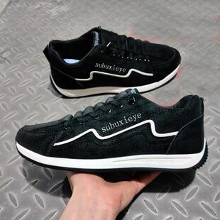 Popular Men's Shoes, High-End New Soft-Soled Running Shoes for Men, Comfortable and Popular Sports Shoes, Versatile Casual Sports Sneakers