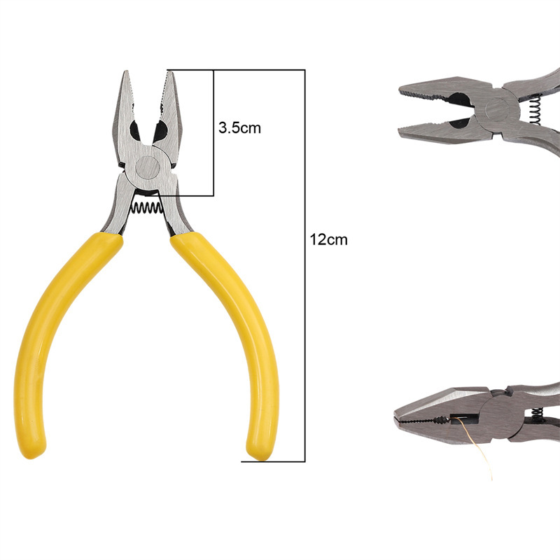 ミニピンクのジュエリーペンチの口の丸いペンチの斜めの口のペンチの線のイヤリングのピアスの手作りのdiyのアクセサリーのツール|undefined