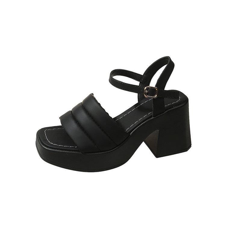 Black sandals