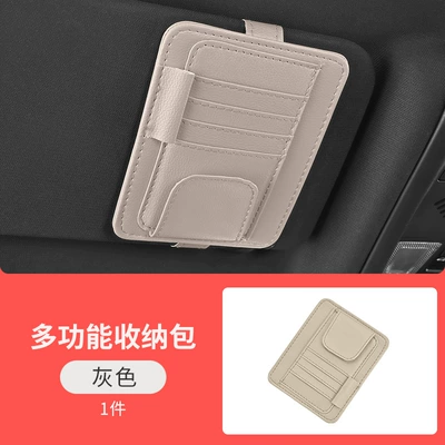 Business Card Id Clip Bill – Car Glasses Clip/Bill Clip - aa-grey
