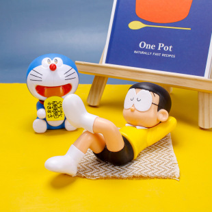 Solid PVC large sleeping big male car doll lying posture big male cake decoration car center console decoration