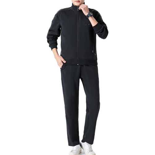 Mom and Dad, Couple Set, Spring and Autumn Zip Hoodie Pants Set, Unisex Long Sleeve Casual Clothing