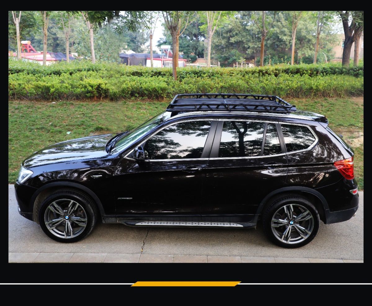 Off-Road Suv Roof Rack Luggage Frame Car Shelf Roof Frame Free Crossbar Load-Bearing Travel Rack Basket Modification