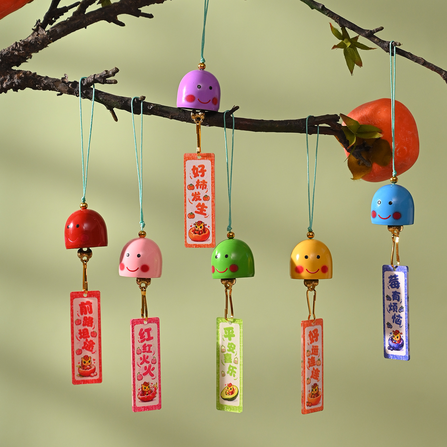 Campanello a vento con cartoon decorazione da appendere_voghion.com