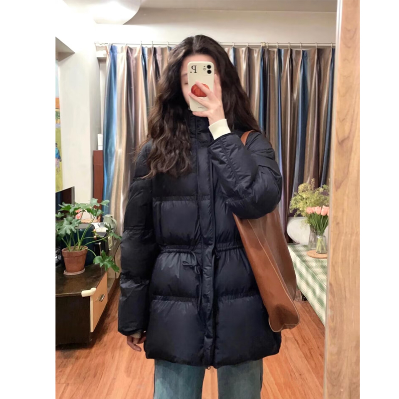 Cross-Border High-Fill Black down Jacket for Women, New Winter Style, Warm White Duck down Short Coat Cross-Border High-Fill Black down Jacket for Women, New Winter Style, Warm White Duck down Short Coat