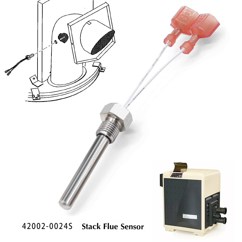 High-Temperature Temperature Sensor 42002-0024S Pool Heating Ntc Flue Stack High-Temperature Resistant