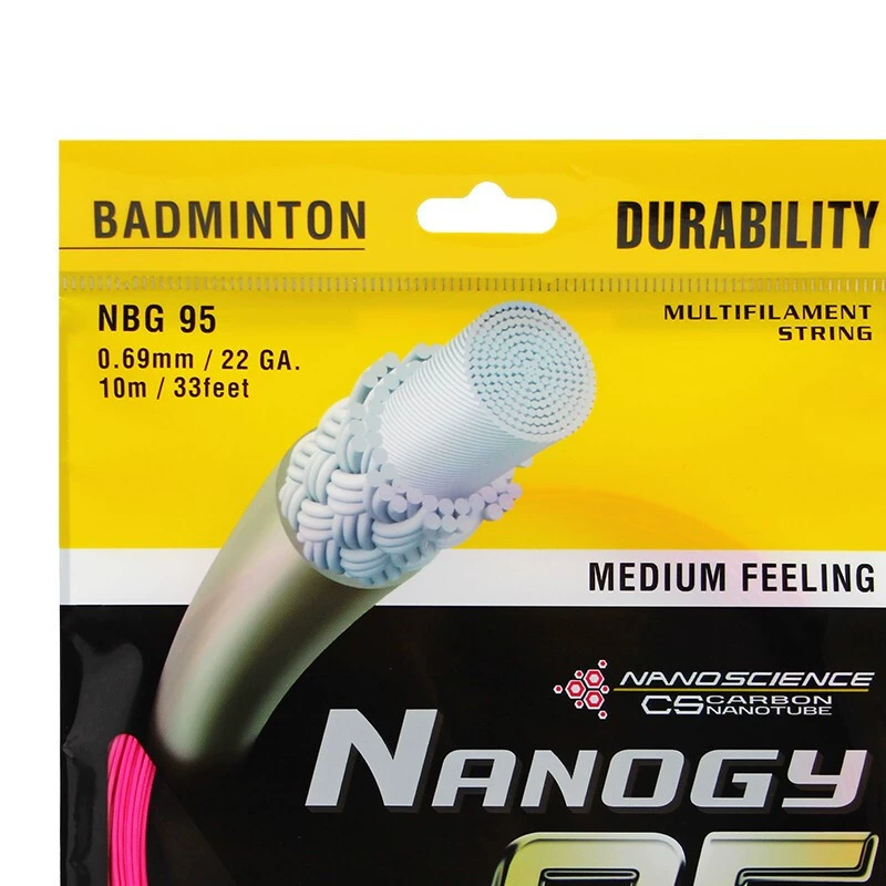 Yonex YoneX бадминтонная струна, импорт из Японии NBG-95, перьевая струна, прочная, контрольный тип