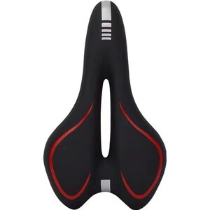 マウンテンバイク用サドル 超ソフトシリコンで快適なクッションモデル