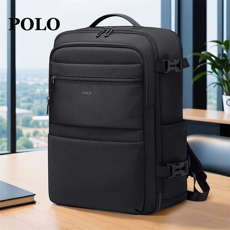 Polo Backpack Men's Large-Capacity Travel Backpack 16/ 17.3inch Computer Bag Men's Business Trip Luggage Bag