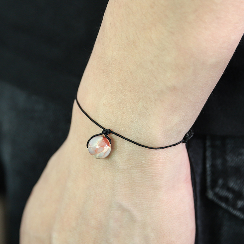 Simple Style Geometric natural stone Plating Bracelets 1 Piece