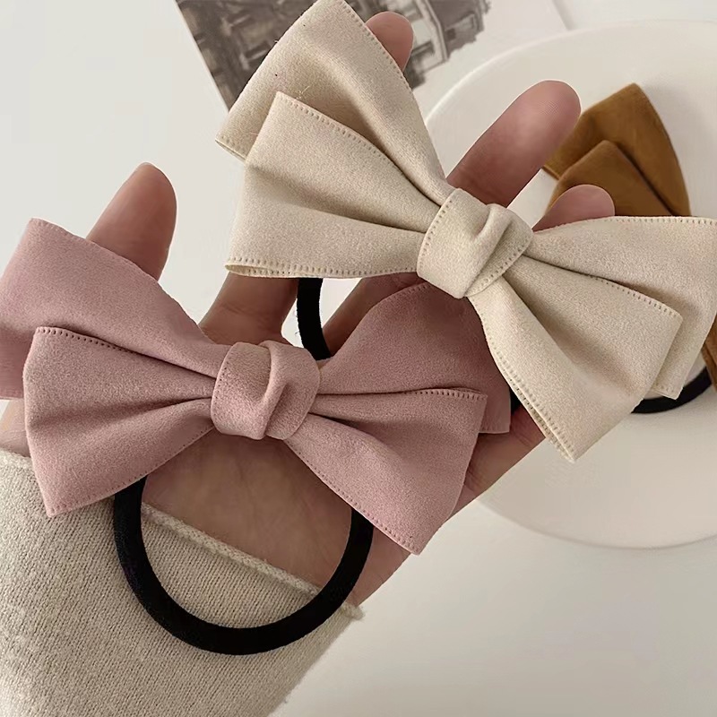 Women'S Gender Basic Bow Knot Cloth Hair Tie