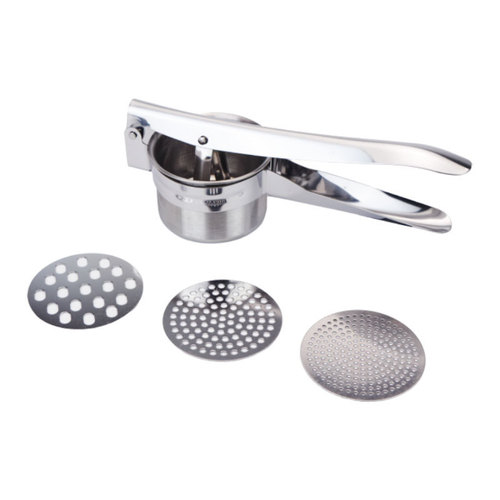 Manufacturer wholesale stainless steel water squeezer fruit juicer potato press manual vegetable squeezer vegetable potato mud press