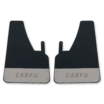 Directly from the Manufacturer, Essential Car Mudguards for the Rainy Season, Eva Plastic Car Mudguards, Waterproof Car Mudguards (Mudguard) - ac-235a-black-large-steel-plate-car-mud-flaps-a-rainy-season-essential