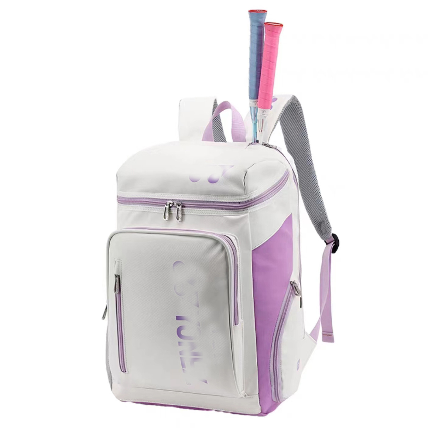 Bolsa de bádminton 1408 para hombres y mujeres, mochila de tenis para deportes al aire libre de gran capacidad para equipos nacionales con compartimento independiente para zapatos, impermeable