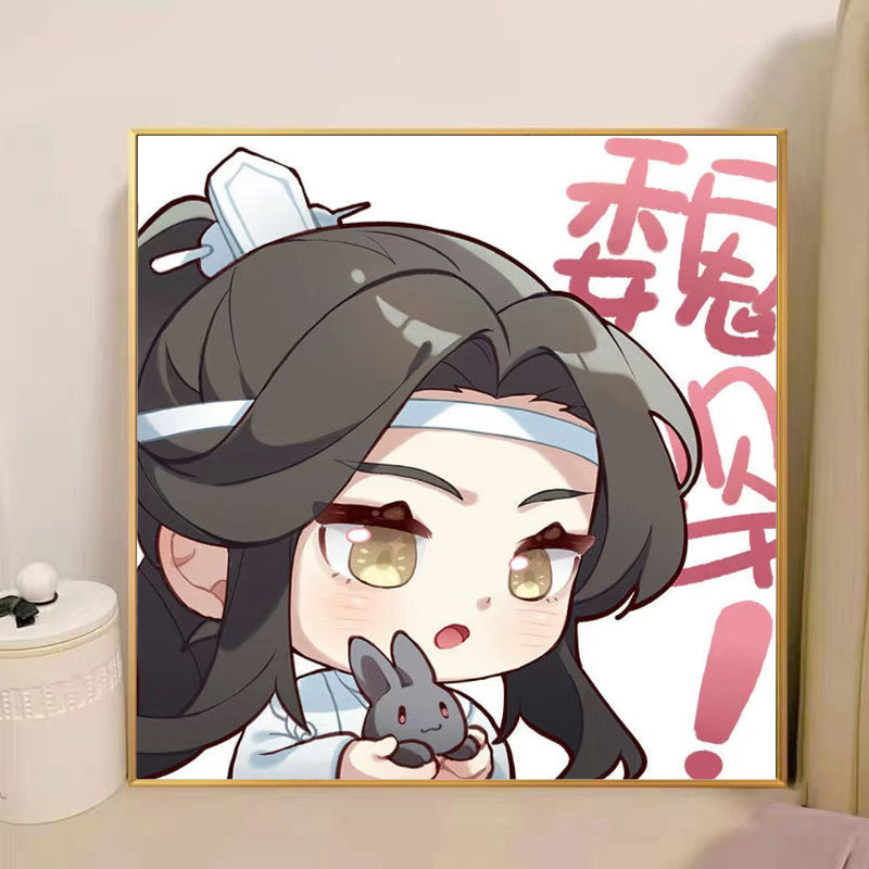 Moaodiantianguan デジタル油絵 diy 手作りデジタル着色漫画アニメーション減圧装飾画メーカー卸売|undefined