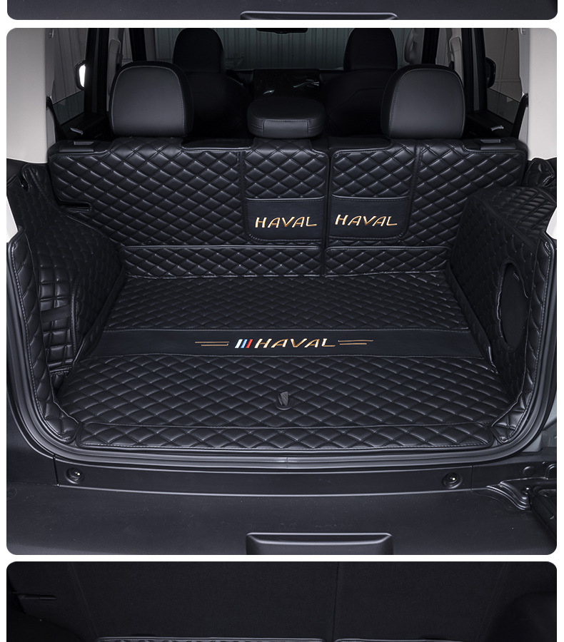 Suitable for 25 Models of Haval Raptor Trunk Mats, Fully Enclosed Raptor Interior Modification Special Car Trunk Mats