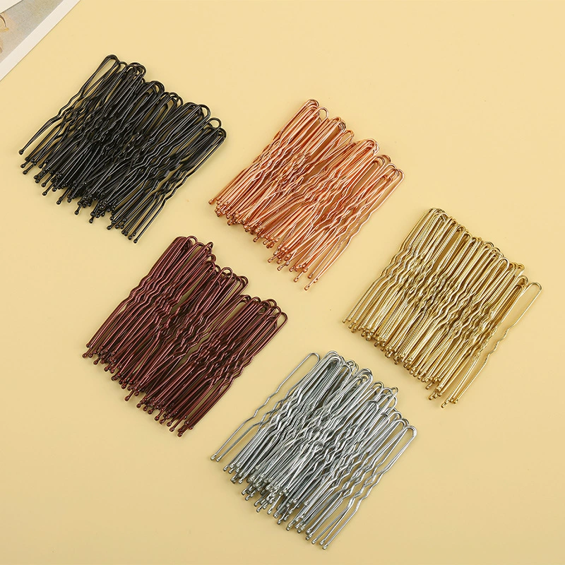 Ушко для волос U-образное (Hairgrip) невесты, этно-ретро стиль, оптом 4,5–8 см